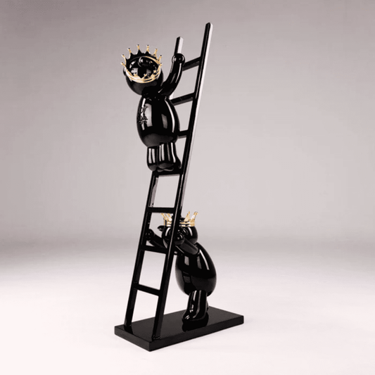 NOT TOYS CURIOUS CHARCOAL HIGH GLOSS Crown GOLD