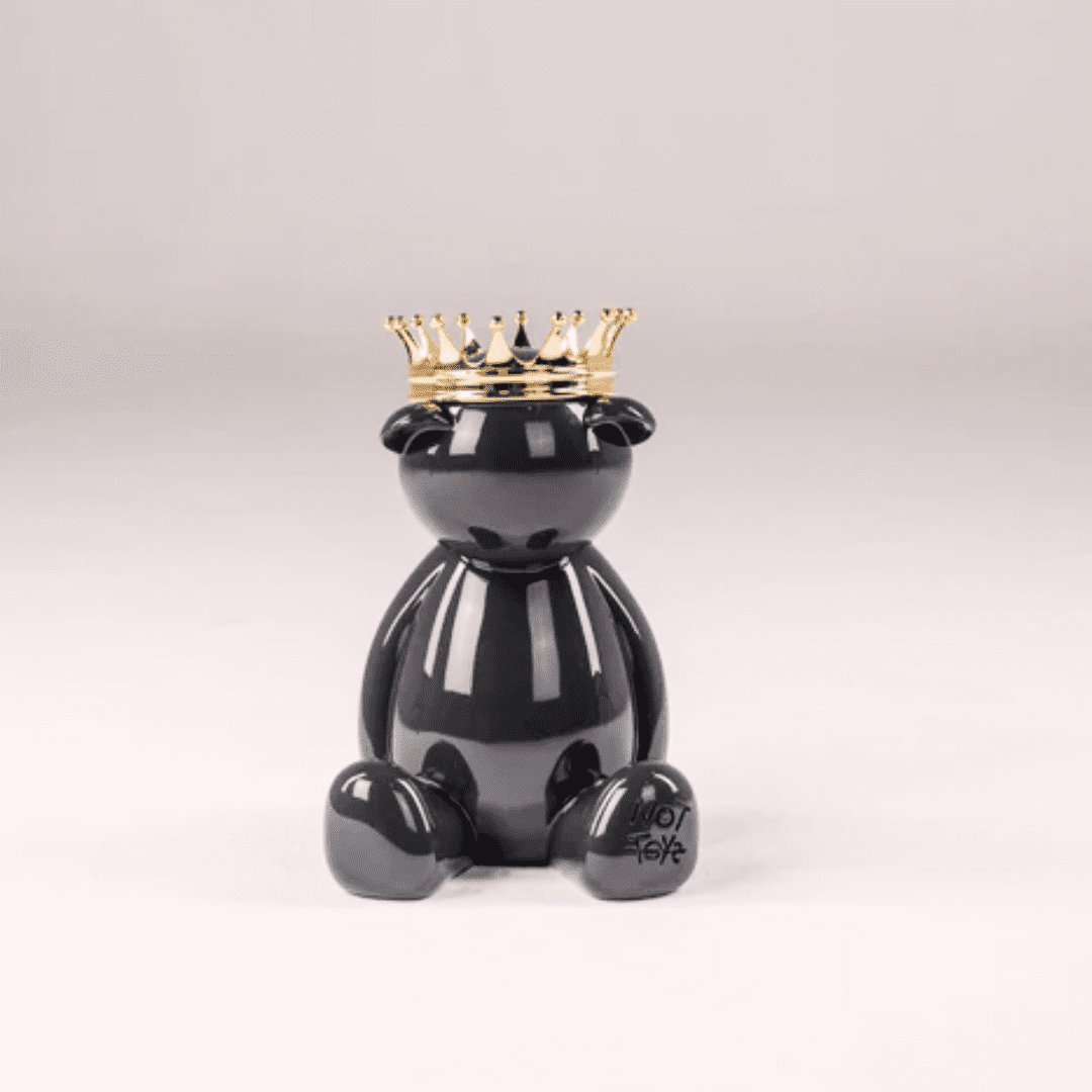 NOT TOYS CHILL CHARCOAL HIGH GLOSS Crown GOLD