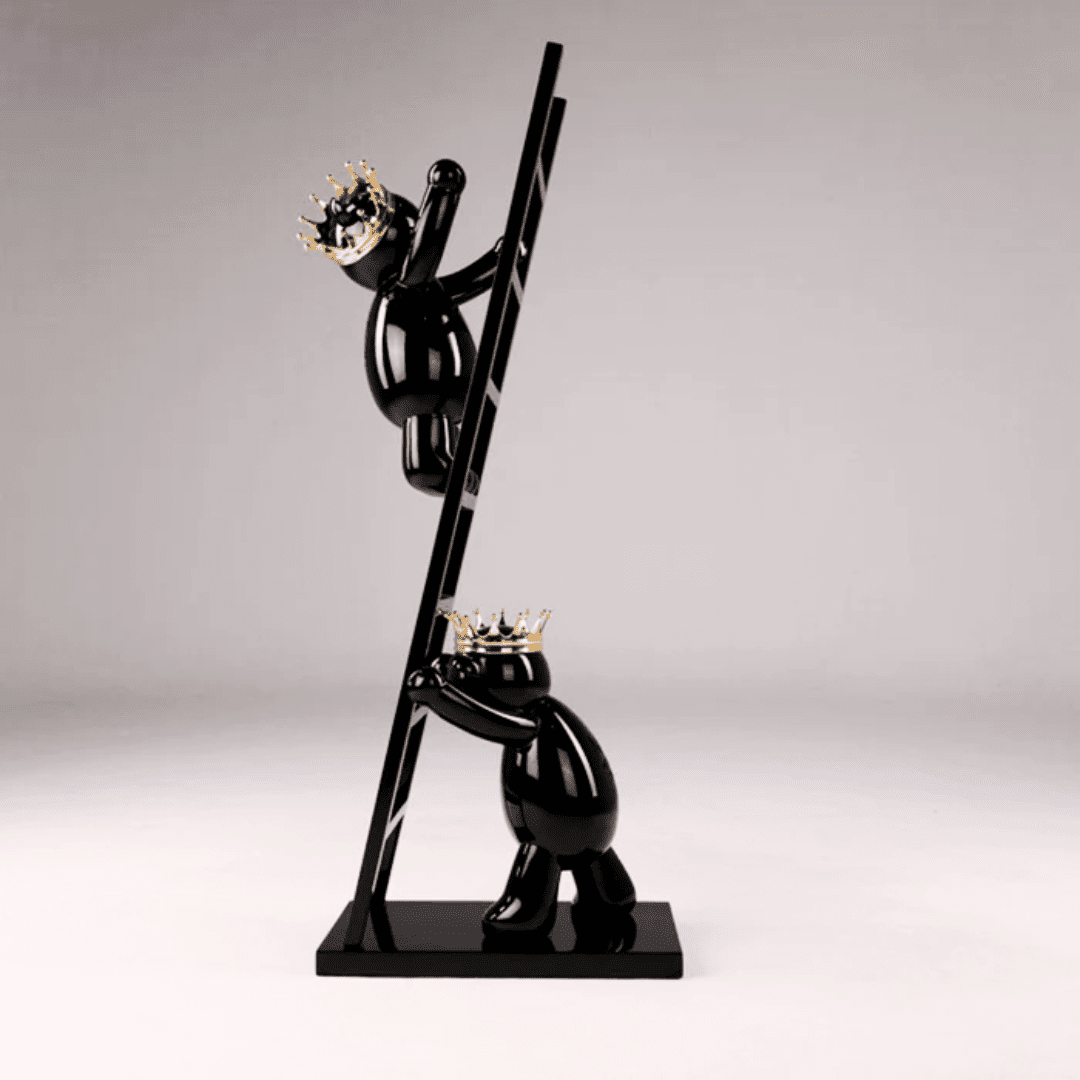 NOT TOYS CURIOUS CHARCOAL HIGH GLOSS Crown GOLD