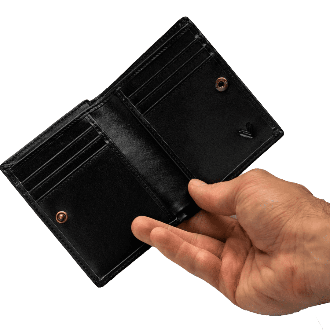 ROVATTI Wallet Tre KSA Black
