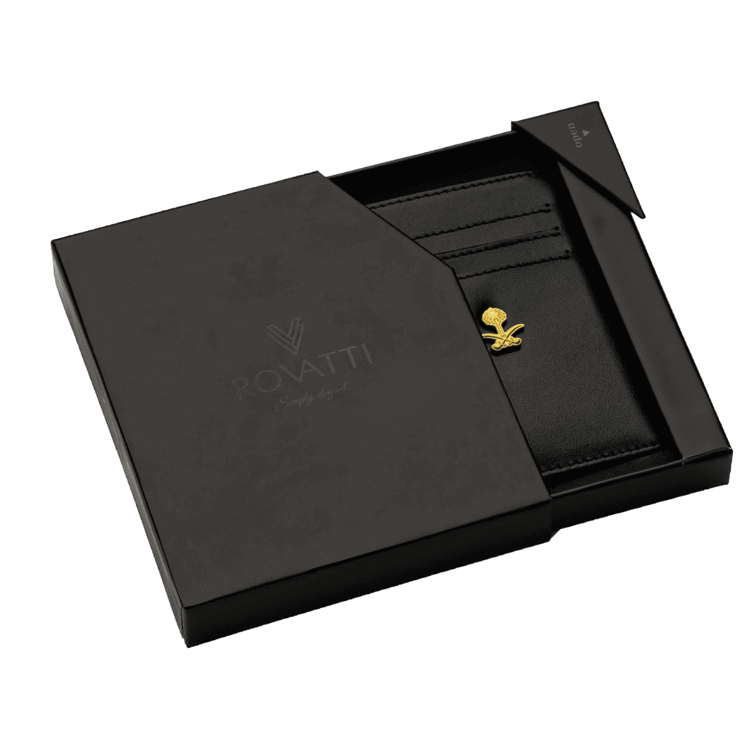 ROVATTI Wallet Tre KSA Black