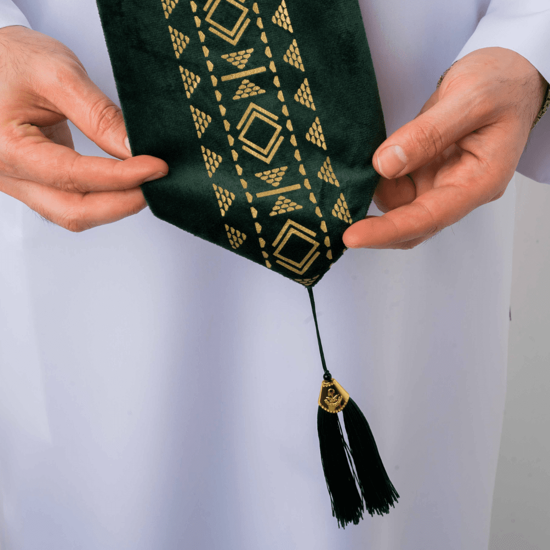 ROVATTI Scarf Straight KSA National Day 92 Green
