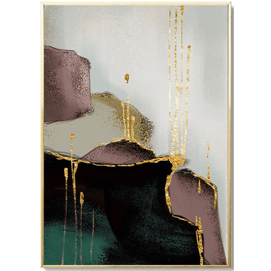 HOPEWELL Crystal porcelain painting 80x120cm Crystal porcelain +Aluminiun frame LTP-1910034C