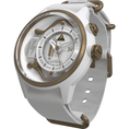 Load image into Gallery viewer, ELECTRICIANZ The S.now - White Leather Nato - 45 mm
