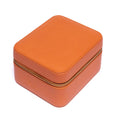 Load image into Gallery viewer, Hyde Park Two Watch Zip Case Tan
