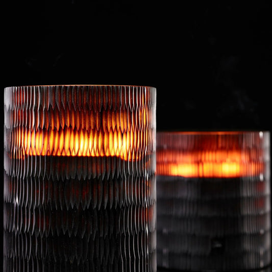 Rhombus Amber Candle